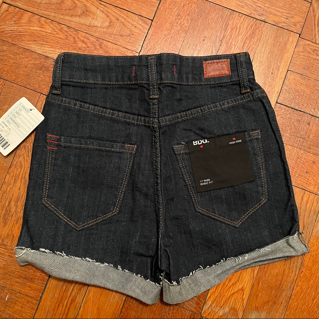 Urban Outfitters Bdg Dark Denim Cutoff Shorts